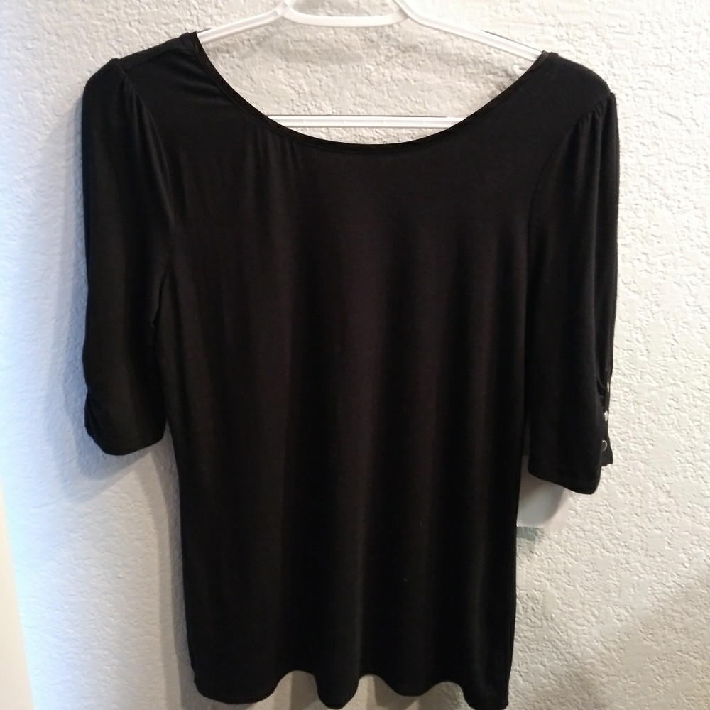 Carmen Marc Black Shirt BRAND NEW SMALL